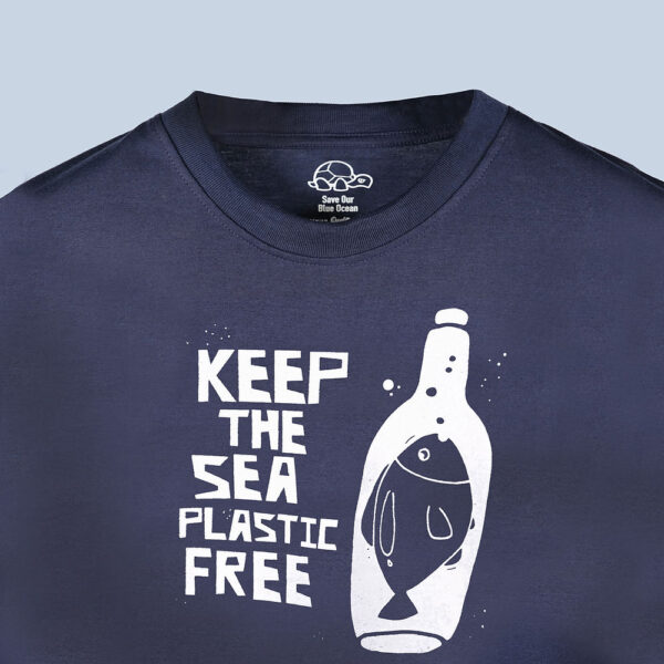 Keep The Sea Plastic Free Tee - Image 3
